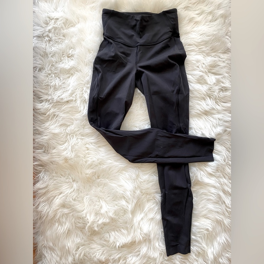Black Base Pace Running Leggings 28”